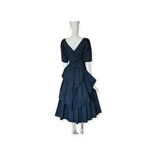 Laura Ashely Vintage Navy