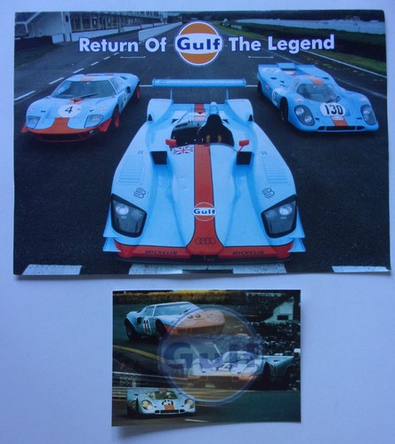 Gulf racing ford - gulf, &
