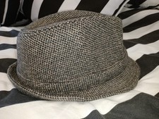 Hawkins Mens Tweed Trilby Hat
