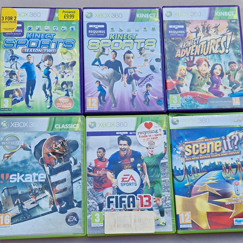 Xbox 360 kinect games - kinect,