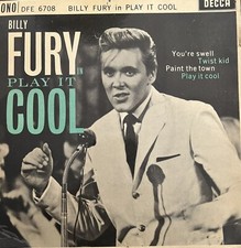 Billy Fury 4 track EP Play it
