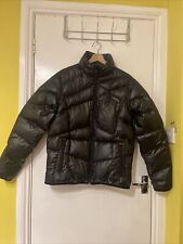 WED'ZE Mens Parka Jacket Medium Wedze Coat Black Warm Long Sleeve Zip Padded