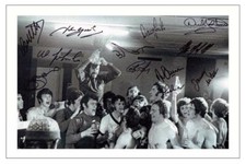 RANGERS 1972 TEAM AUTOGRAPH SIGNED PHOTO POSTER PRINT