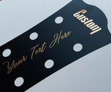 Custom Guitar Headstock