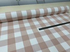 Ticking curtain fabric by Romo linen look stripe material upholstery 140 cm wide