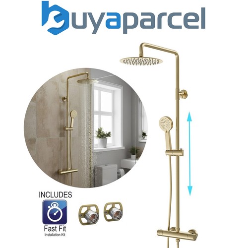 Round brushed brass - round,