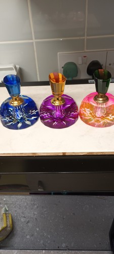 Set decorative glass - of,