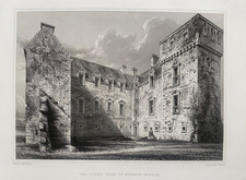 1852 Antique Print; Newark