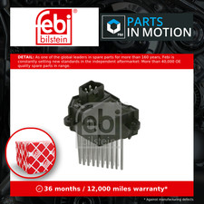 Heater / Blower Resistor fits BMW 328 E46 2.8 98 to 00 Regulator Rheostat Febi