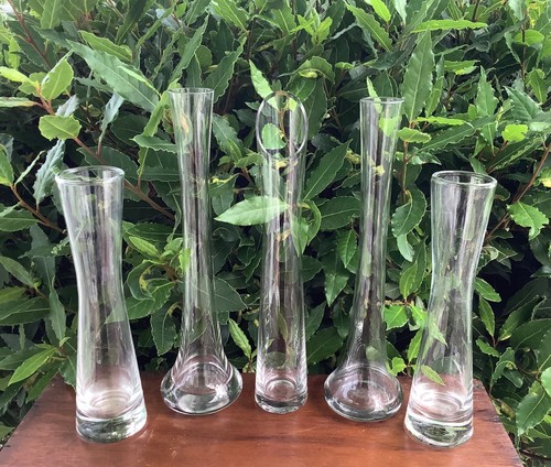 Set vintage tall glass - 5,