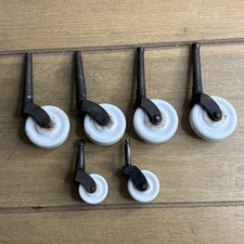 6 Vintage 1800's Ceramic