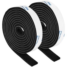 Felt Strips with Adhesive Backing 1/2X 60 Inches Black 2 Pack