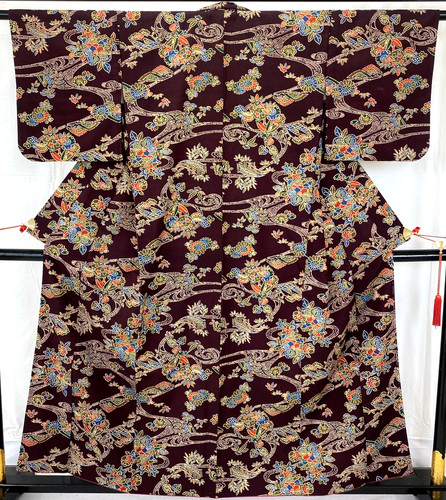 Japanese vintage kimono - vintage,