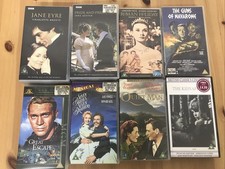 VHS Video Tapes Classic titles