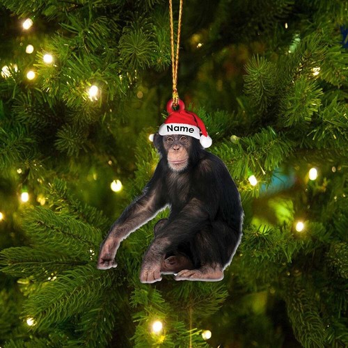 Personalized monkey christmas - personalized,