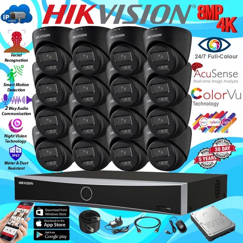 Hikvision 8mp smart colorvu - 4k,