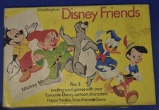 DISNEY VINTAGE CARD GAMES-