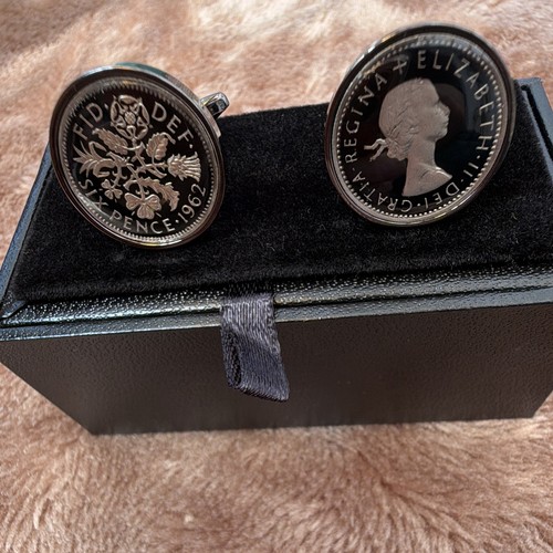 Men round 1962 sixpence - men’s,