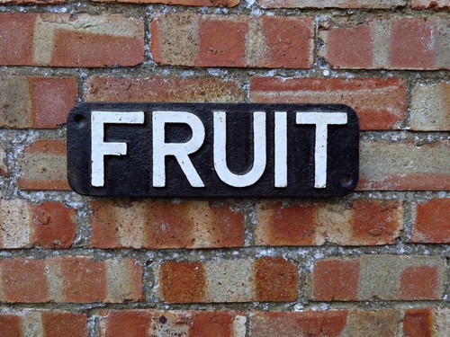 Fruit cast iron vintage - cast,