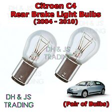 For Citroen C4 Rear Brake Light Bulbs Pair of Stop / Tail Light Bulb (04-10)