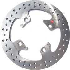 Braking rear brake disc