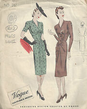 1940s WW2 Vintage VOGUE Sewing