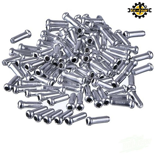 Silver end caps alloy - alloy, brake