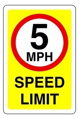 Mph speed limit safety - mph,