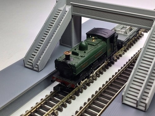Scale footbridge 148 - n, 1:148