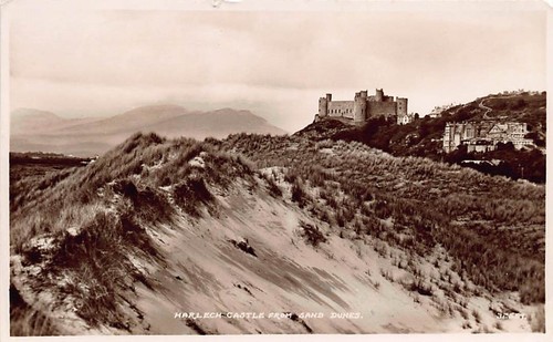 Wales harlech castle - harlech, gl1955