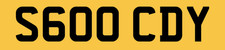 SCOOBY DOO REG NUMBER PLATE
