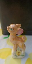 Cute Little Vintage Ceramic Figurine Of The Disney Character Bambi