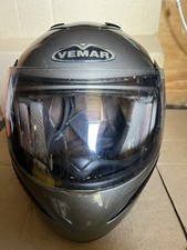 VEMAR VXP LOGO GLOSSY grey   Motorbike Helmet Size small
