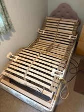 Adjustable Three Section Electric Bed Single 