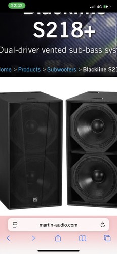 Martin audio black - audio,