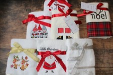 100% Cotton Christmas Hand