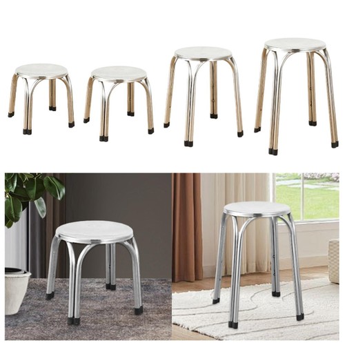 Stacking stool stainless steel - stacking,