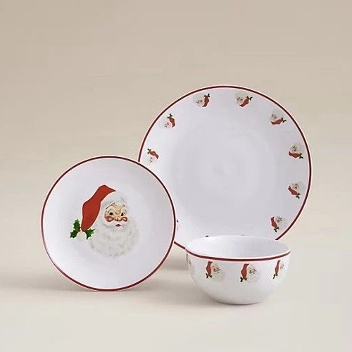 Festive santa vintage style - santa,