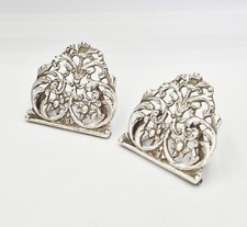 VICTORIAN STERLING SILVER MENU