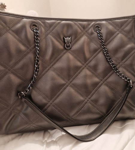 Moda pelle quilted - moda, pewter