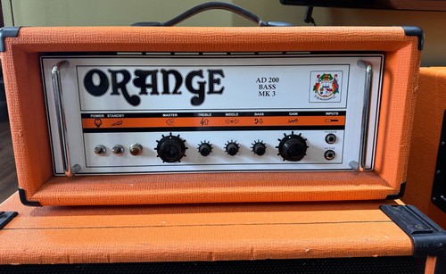 Orange ad200 bass mk3 - orange, valve