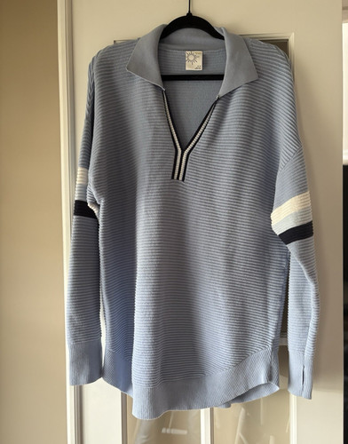 Aerie women blue striped - blue,