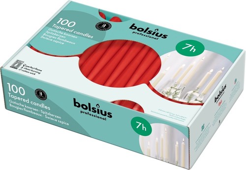 100x bolsius tapered - 100x, 10"