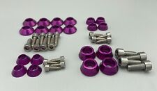 Volkswagen Golf MK4 Engine Bay Stainless Bolt & Coloured Washer kit R32 GTI TDI 