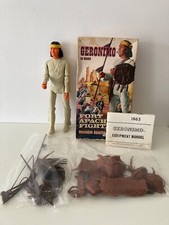 Vintage 1967 Marx Geronimo Apache Indian Figure 100% Complete Mint