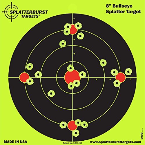 Splatterburst targets 8 - -, inch
