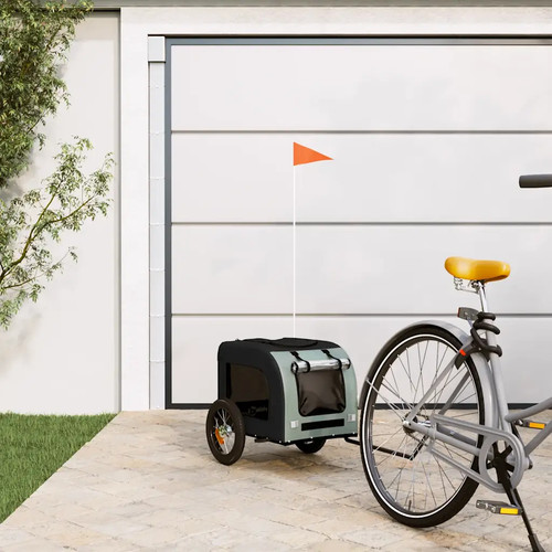 Walplus pet bike trailer grey - bike,