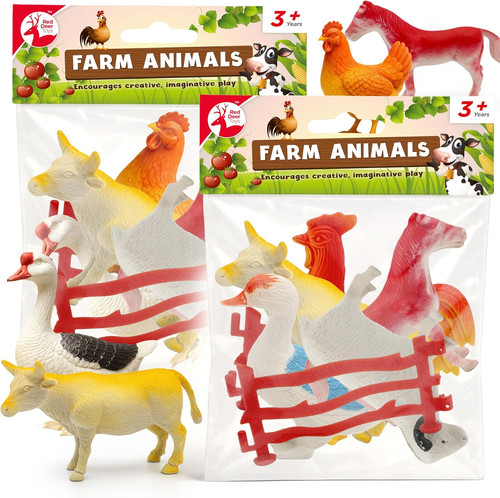 Sol 14pcs farm - 14pcs, animals,