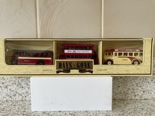 Lledo Diecast Set of 3 Buses