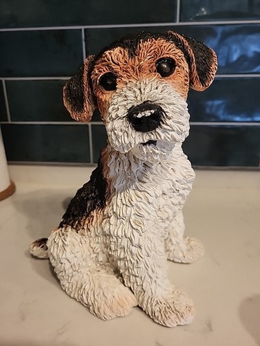 Fox terrier puppy vintage - terrier,